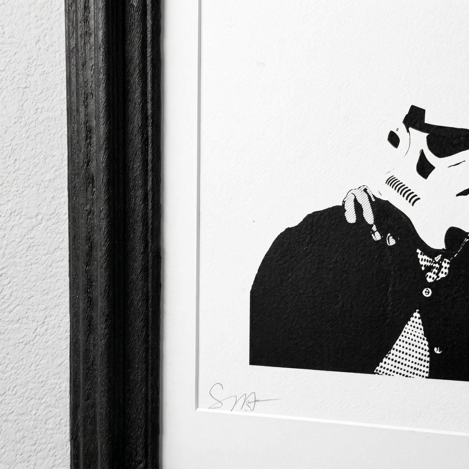 RARE ART - Death NYC Obama x Stormtrooper Signed Art Print, 2013 AP Framed