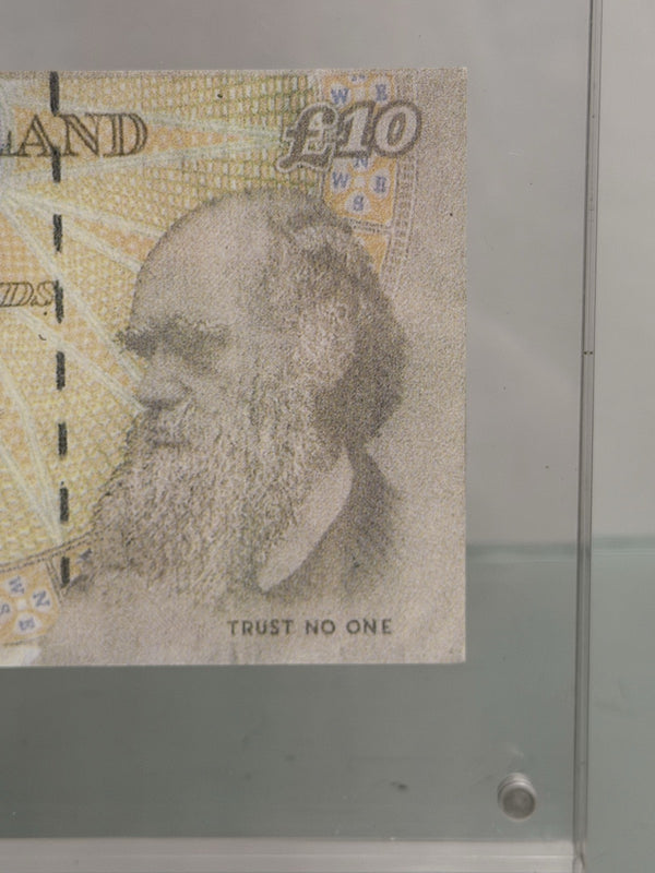 Banksy Di-Faced Tenner 10 Pound Note Princess Diana Framed Street Art