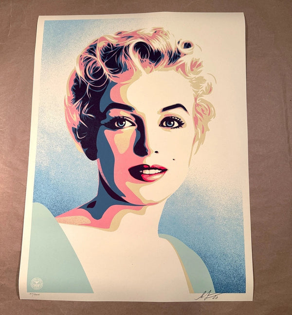 Shepard Fairey Marilyn Sunrise Signed Numbered Screen Print 335/500 OBEY 2026
