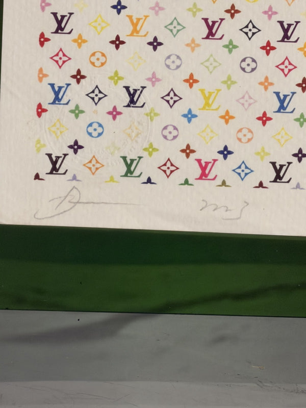 Death NYC Keith Haring Figures Louis Vuitton Signed Numbered LTD 100 FRAMED