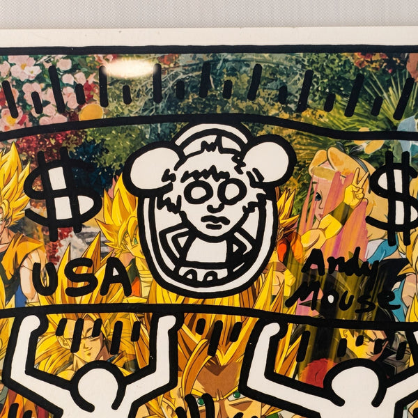 Death NYC — Haring Andy Mouse x Dragon Ball Z Signed X/100