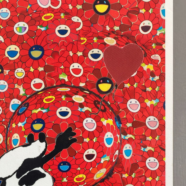Death NYC — Print Mickey Mouse Murakami Flowers Banksy Heart 5/100