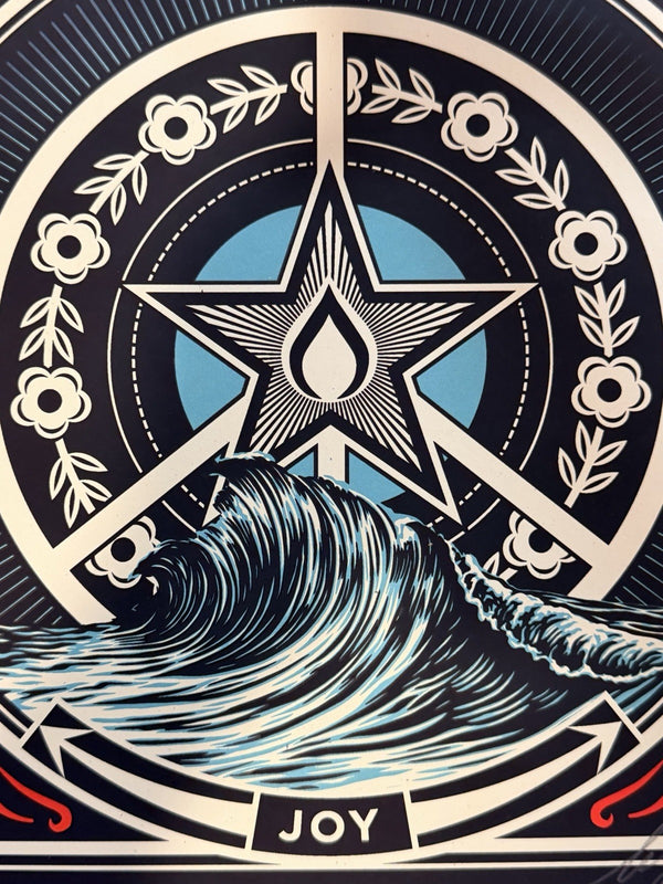 Shepard Fairey JOY Artist Proof AP Revolutionary Love 2021 Signed Print