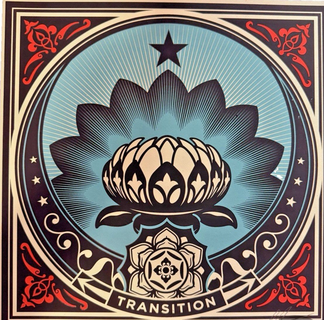 Shepard Fairey Transition Artist Proof AP Revolutionary Love 2021 Signed Print