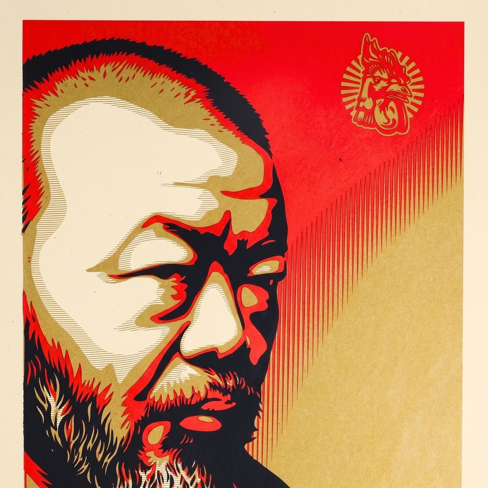 Shepard Fairey OBEY Ai Weiwei Cost of Expression 2014 Signed /375 Screen Print
