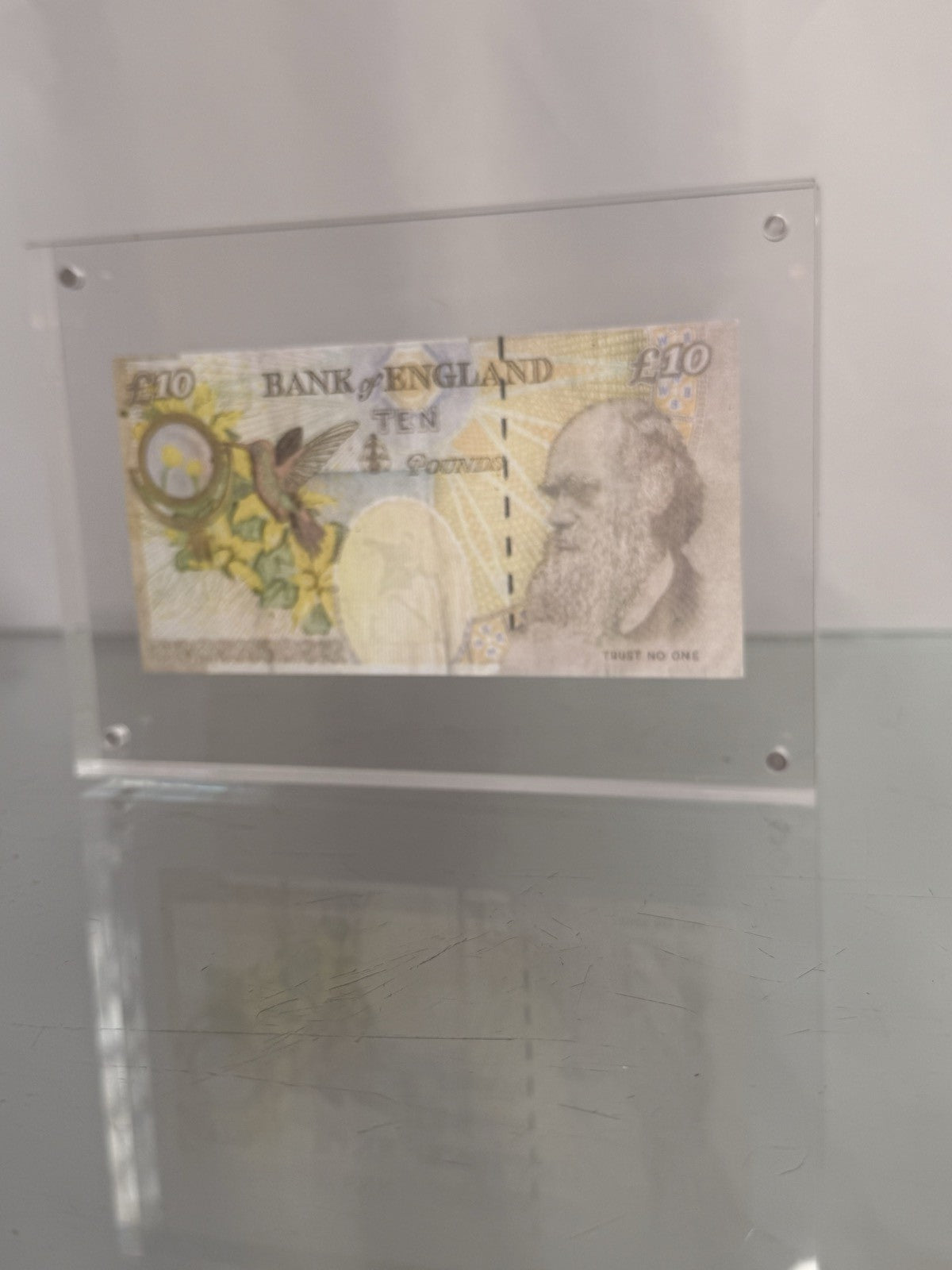 Banksy Di-Faced Tenner 10 Pound Note Princess Diana Framed Street Art