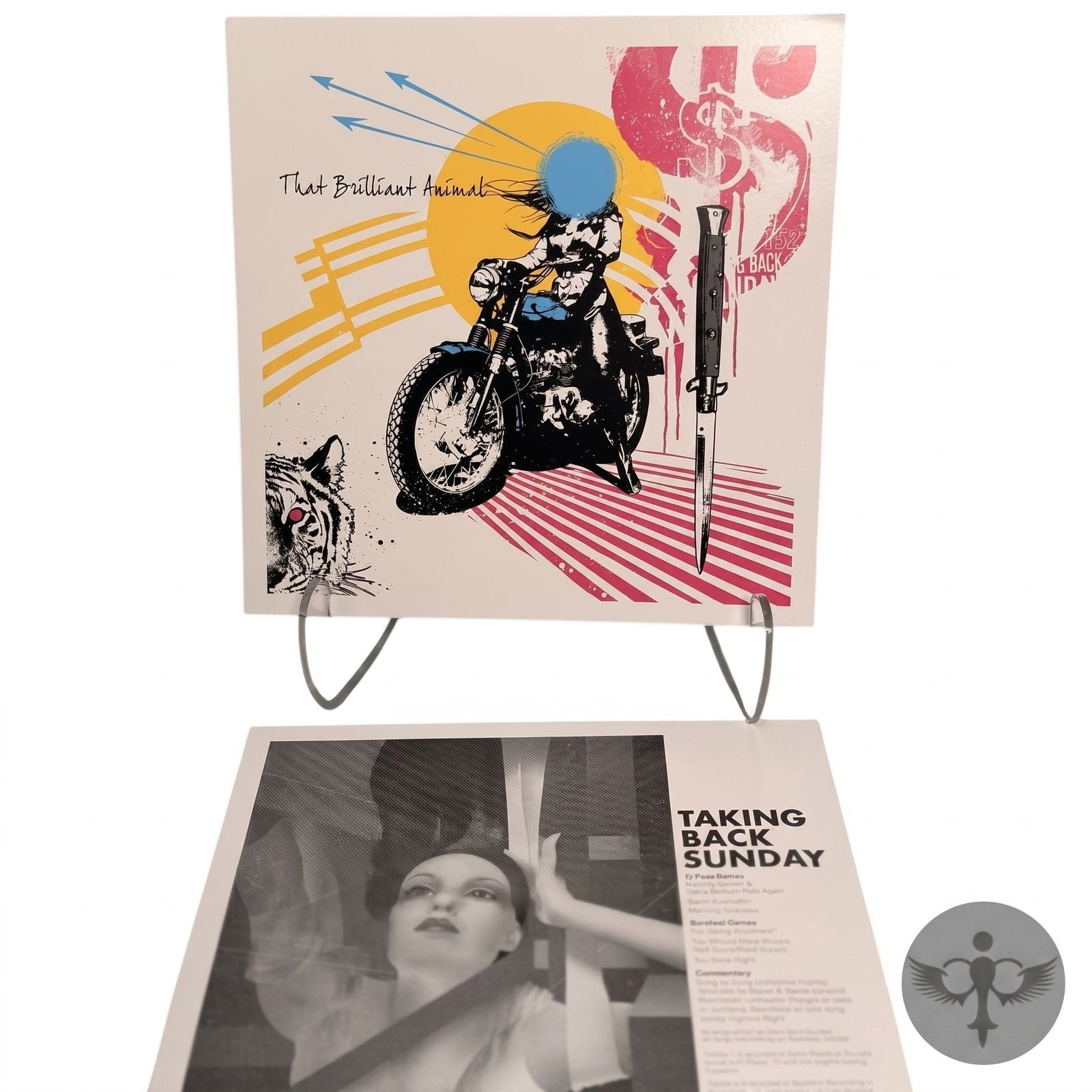 Taking Back Sunday Signed 10-Piece Art Set with JSA LOA - Full Band Collectible