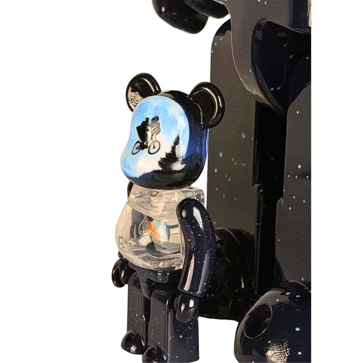 Bearbrick BE@RBRICK E.T. Extra-Terrestrial Light Up 400% 100% Medicom Sealed New