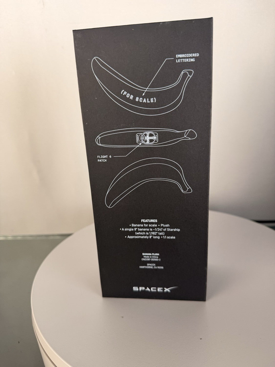 SpaceX Starship Flight 6 Banana Plush For Scale Its Bananas New in Box