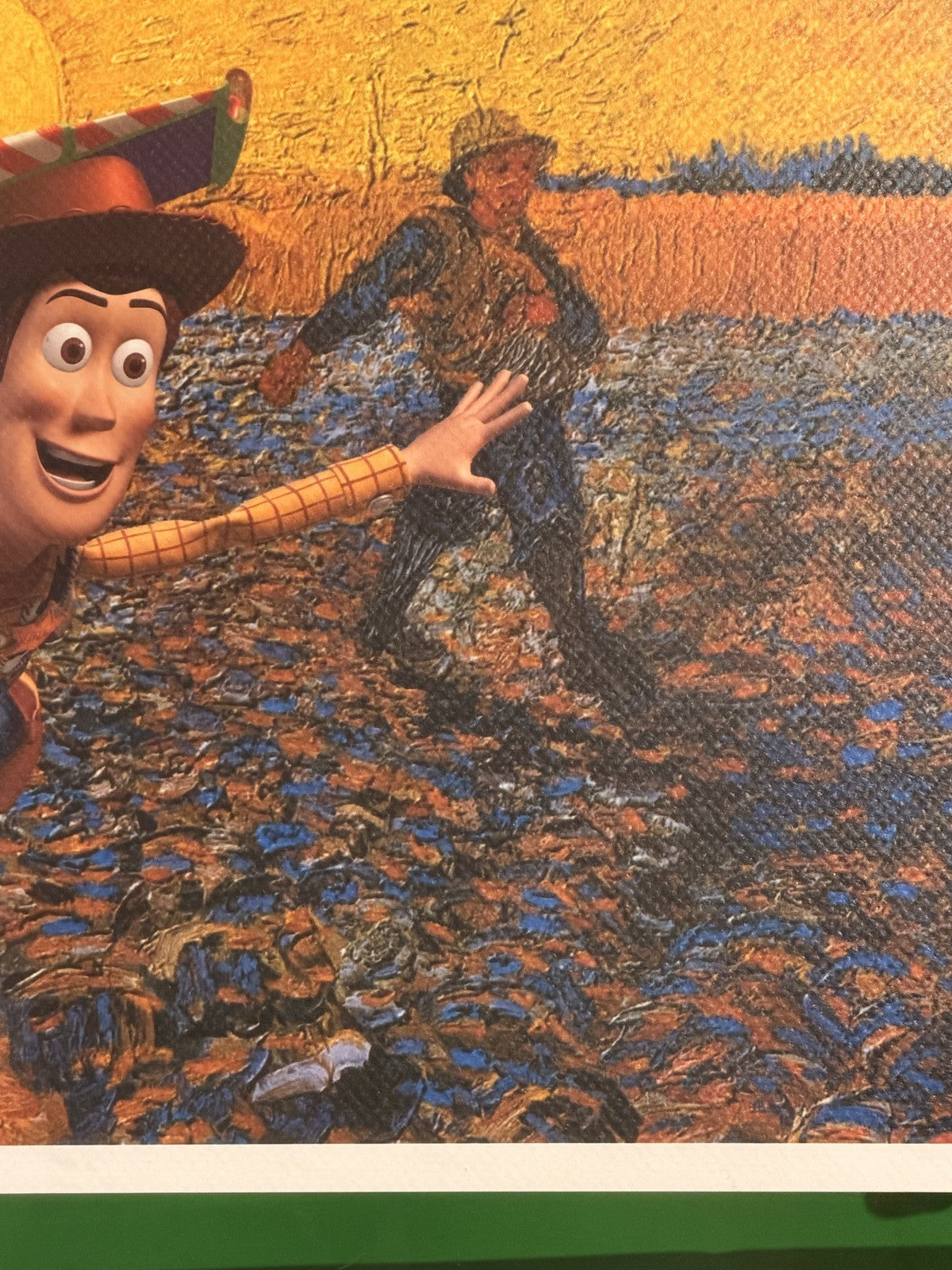 Death NYC Toy Story Van Gogh Woody Buzz Signed Numbered LTD 100 FRAMED Pop Art