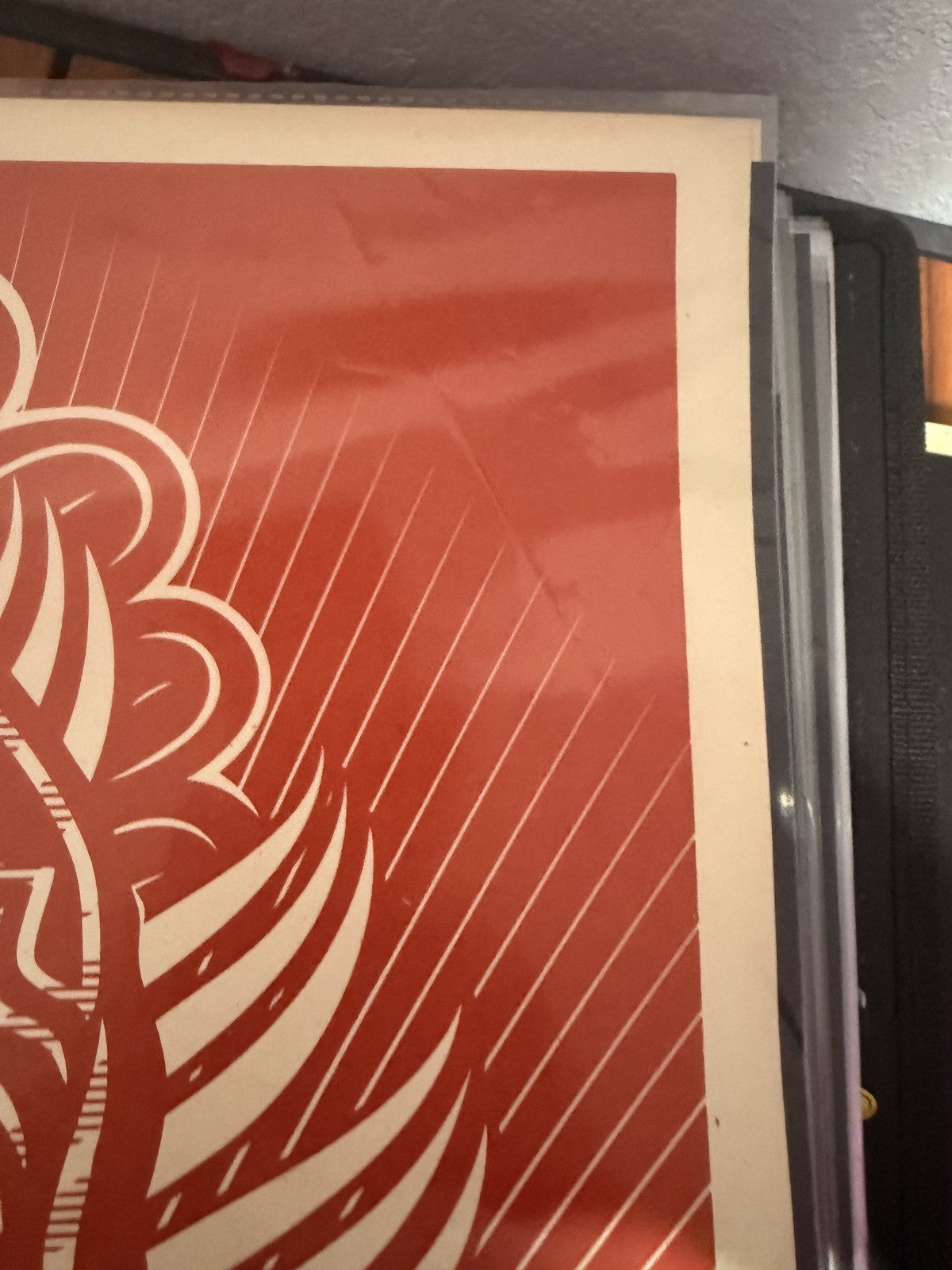 Shepard Fairey Peace Goddess Red Signed Numbered Screen Print 2007 Obey Giant
