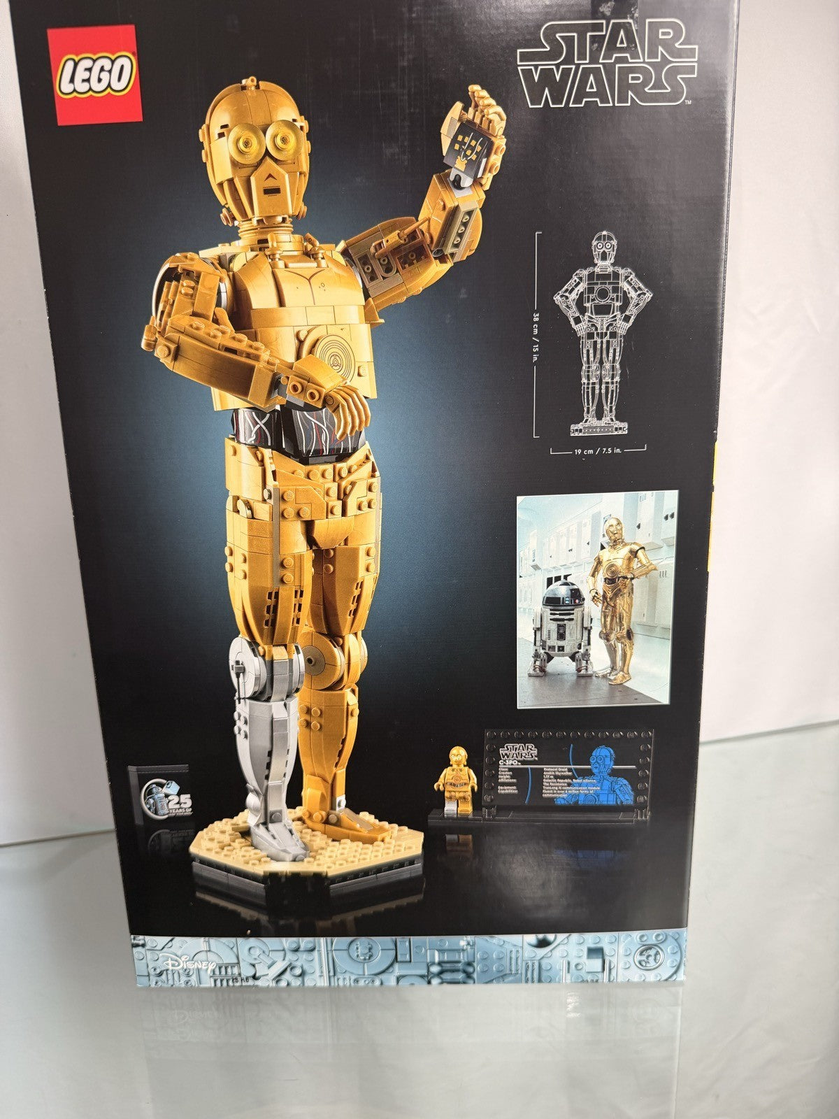 LEGO Star Wars C-3PO 75398 Building Set 1138 Pcs NEW SEALED 25th Anniversary
