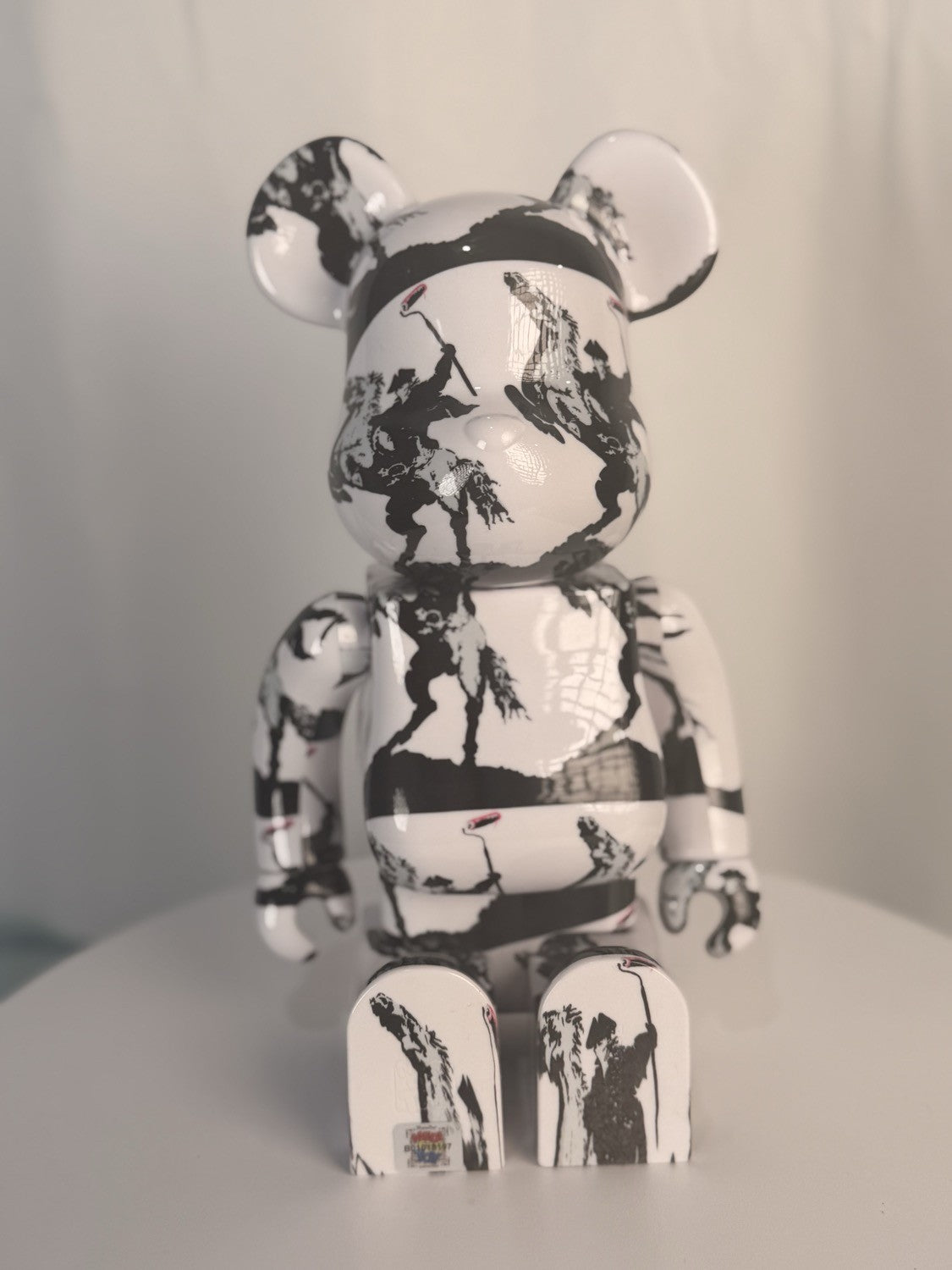 BE@RBRICK Brandalism Sync Banksy Medicom Toy Art Figure du-al.io Authenticated