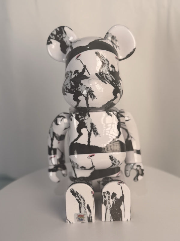BE@RBRICK Brandalism Sync Banksy Medicom Toy Art Figure du-al.io Authenticated
