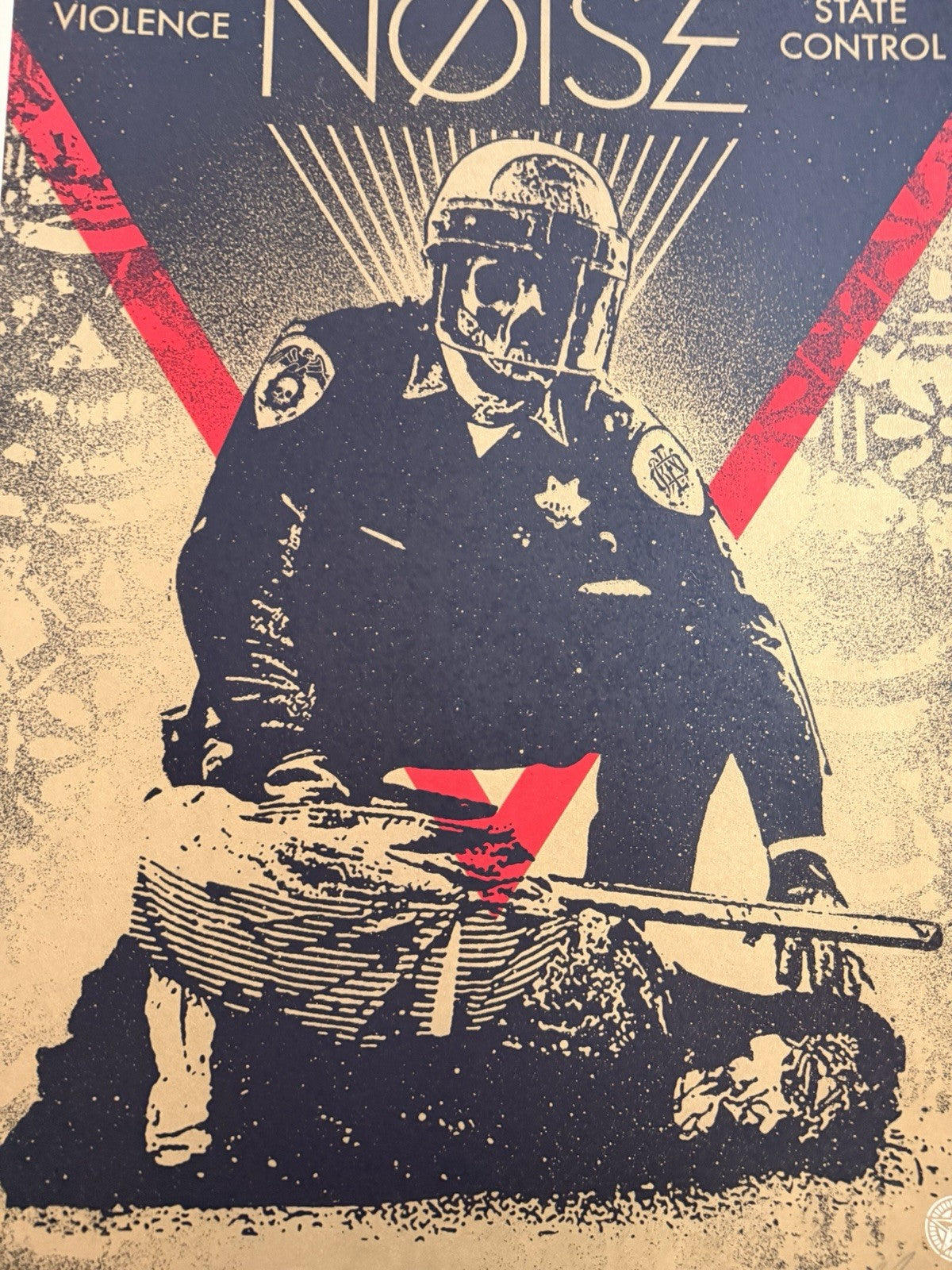 OBEY GIANT - STATE VIOLENCE STATE CONTROL (78/400)