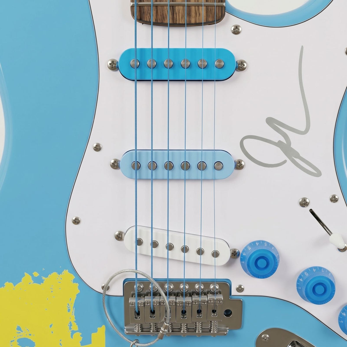 Jack Johnson — Surf Blue Stratocaster Guitar with