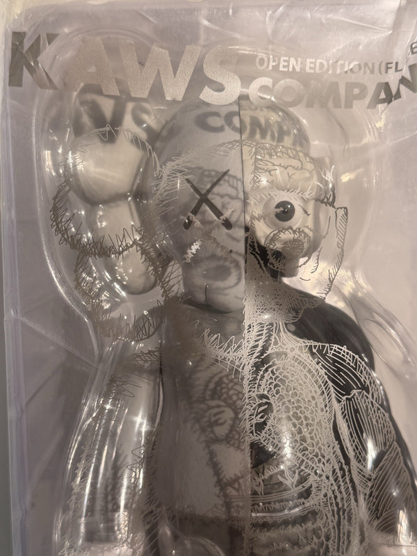 KAWS Companion Flayed Open Edition Grey Medicom Toy Dissected Sealed New Figure
