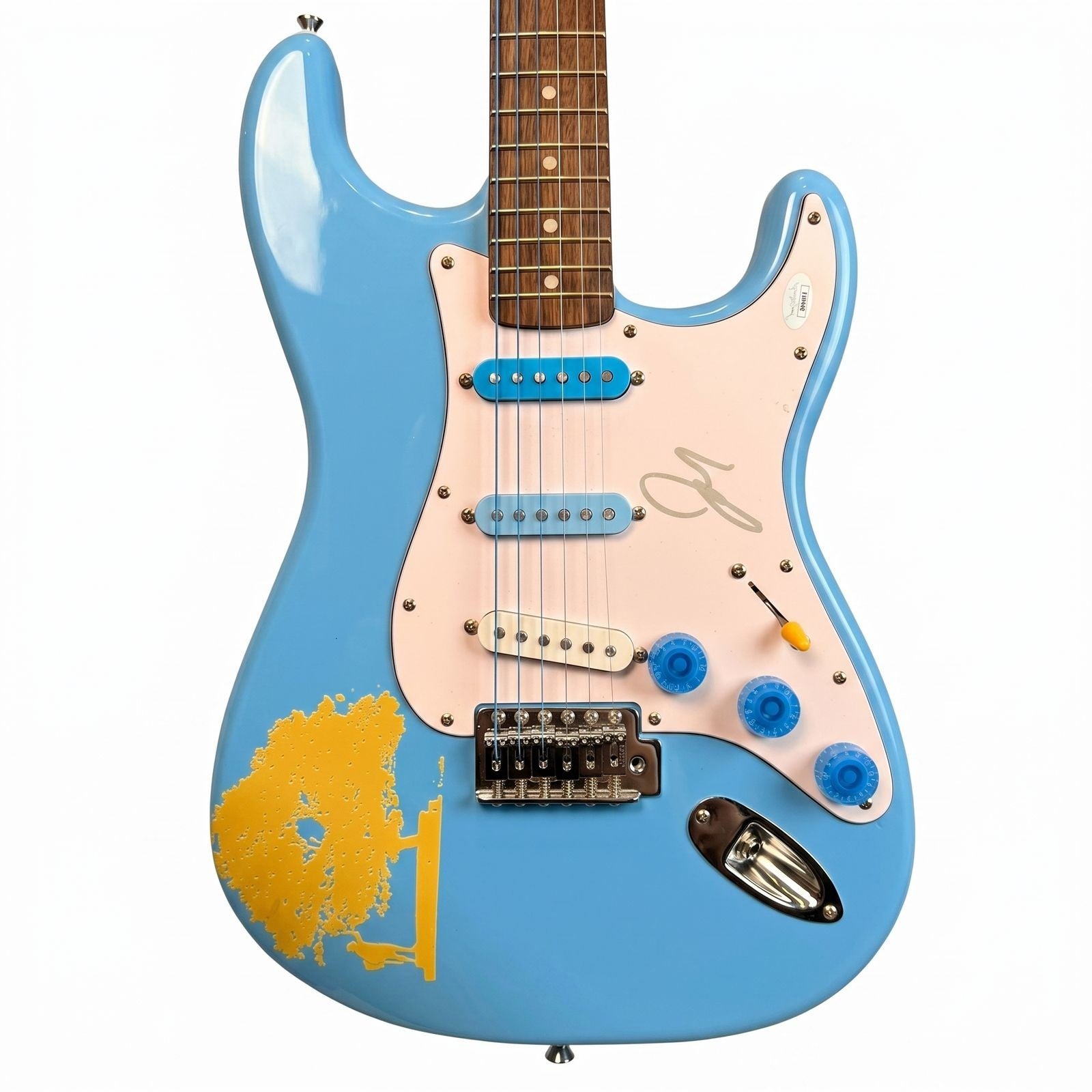 Jack Johnson — Surf Blue Stratocaster Guitar with