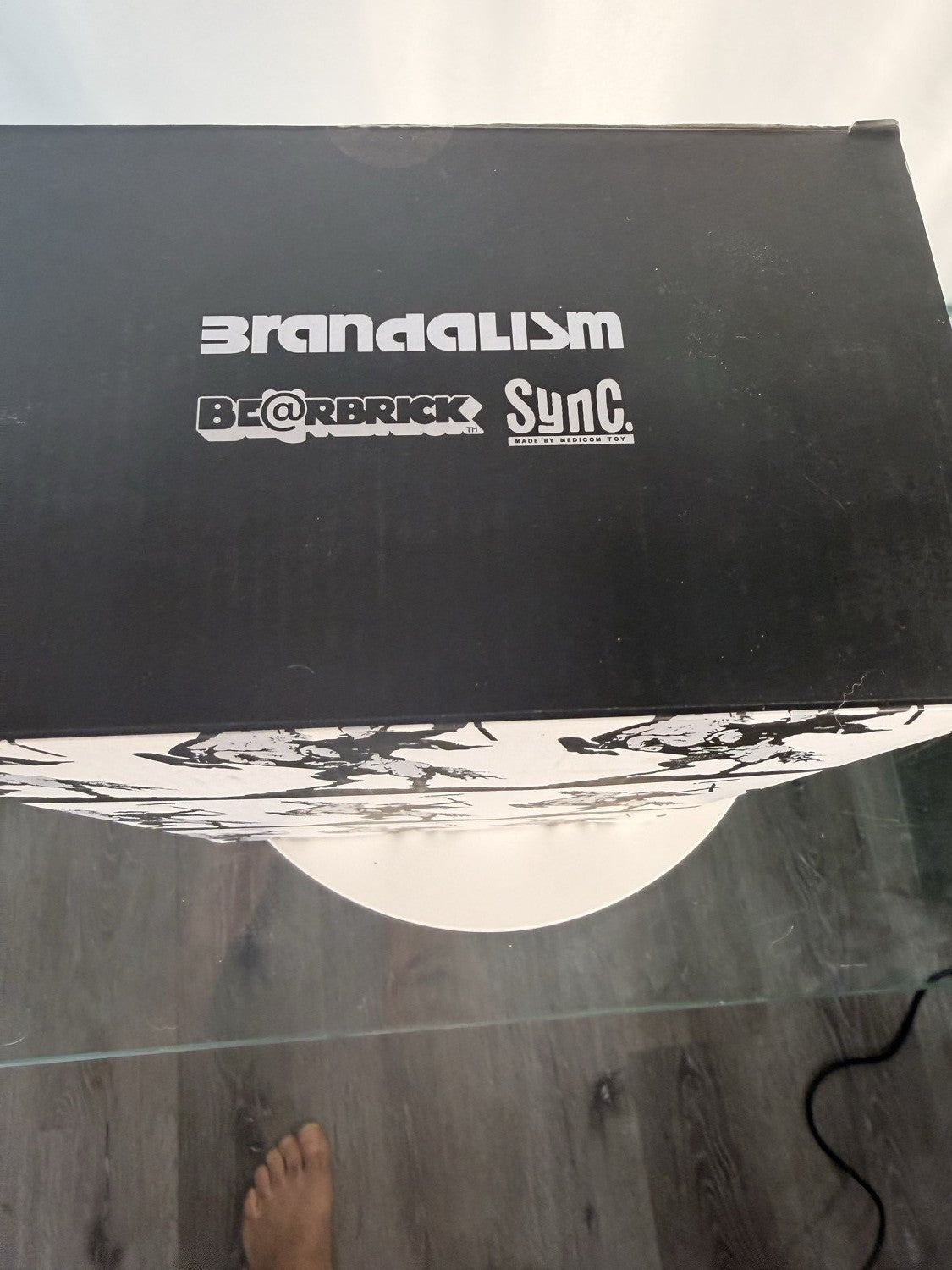 BE@RBRICK Brandalism Sync Banksy Medicom Toy Art Figure du-al.io Authenticated