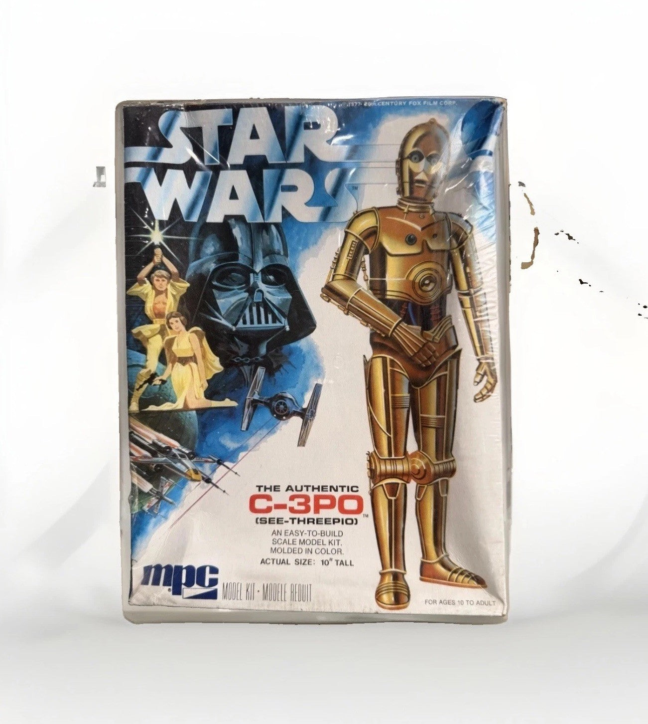 Vintage MPC Star Wars C-3PO See-Threepio Model Kit SEALED Authentic