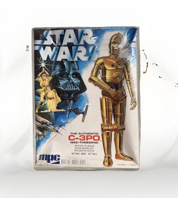 Vintage MPC Star Wars C-3PO See-Threepio Model Kit SEALED Authentic