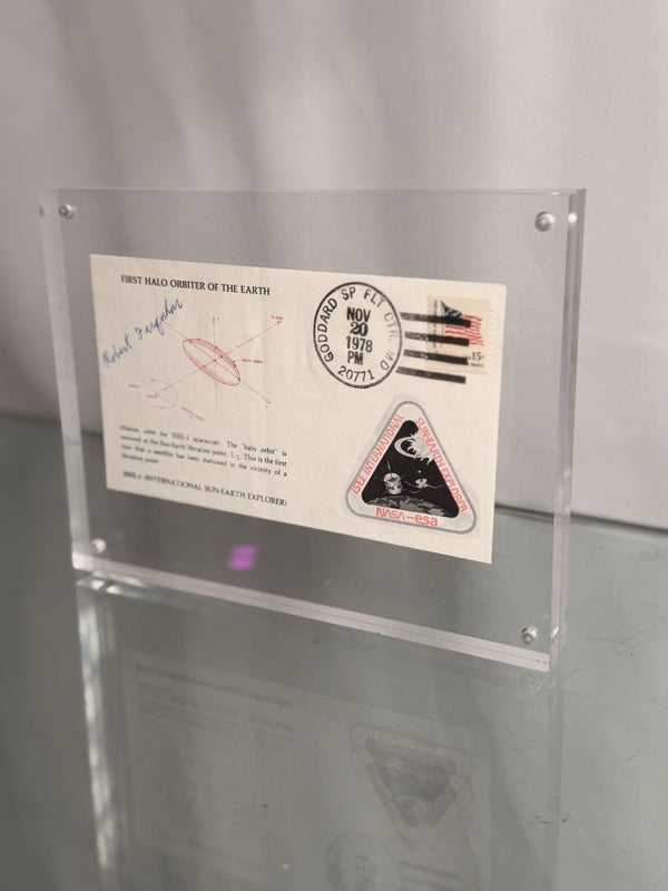 Robert Farquhar Signed ISEE-3 First Halo Orbiter Space Cover NASA with COA