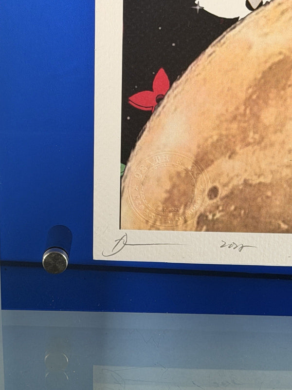 Death NYC Snoopy Woodstock Moon Louis Vuitton Stars Signed Pop Art Print 2025