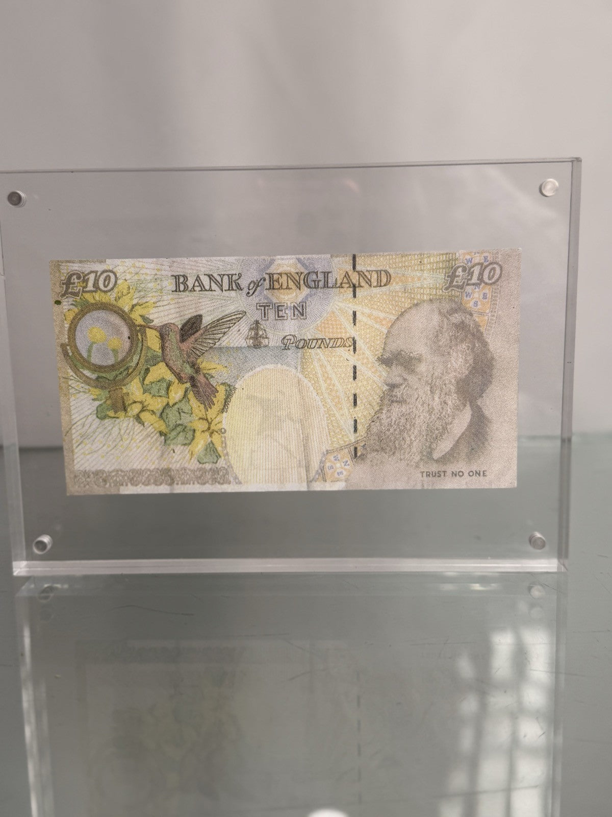Banksy Di-Faced Tenner 10 Pound Note Princess Diana Framed Street Art