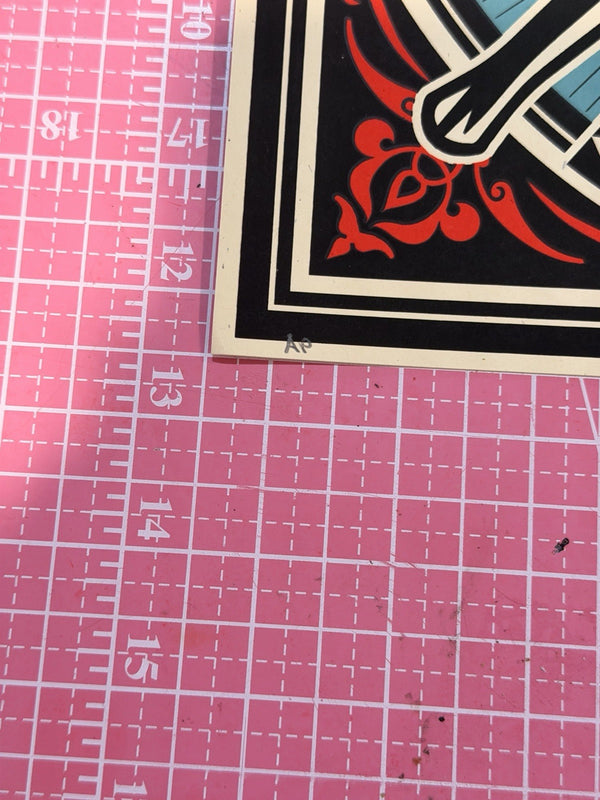 Shepard Fairey FIGHT Artist Proof AP Revolutionary Love 2021 Signed Print