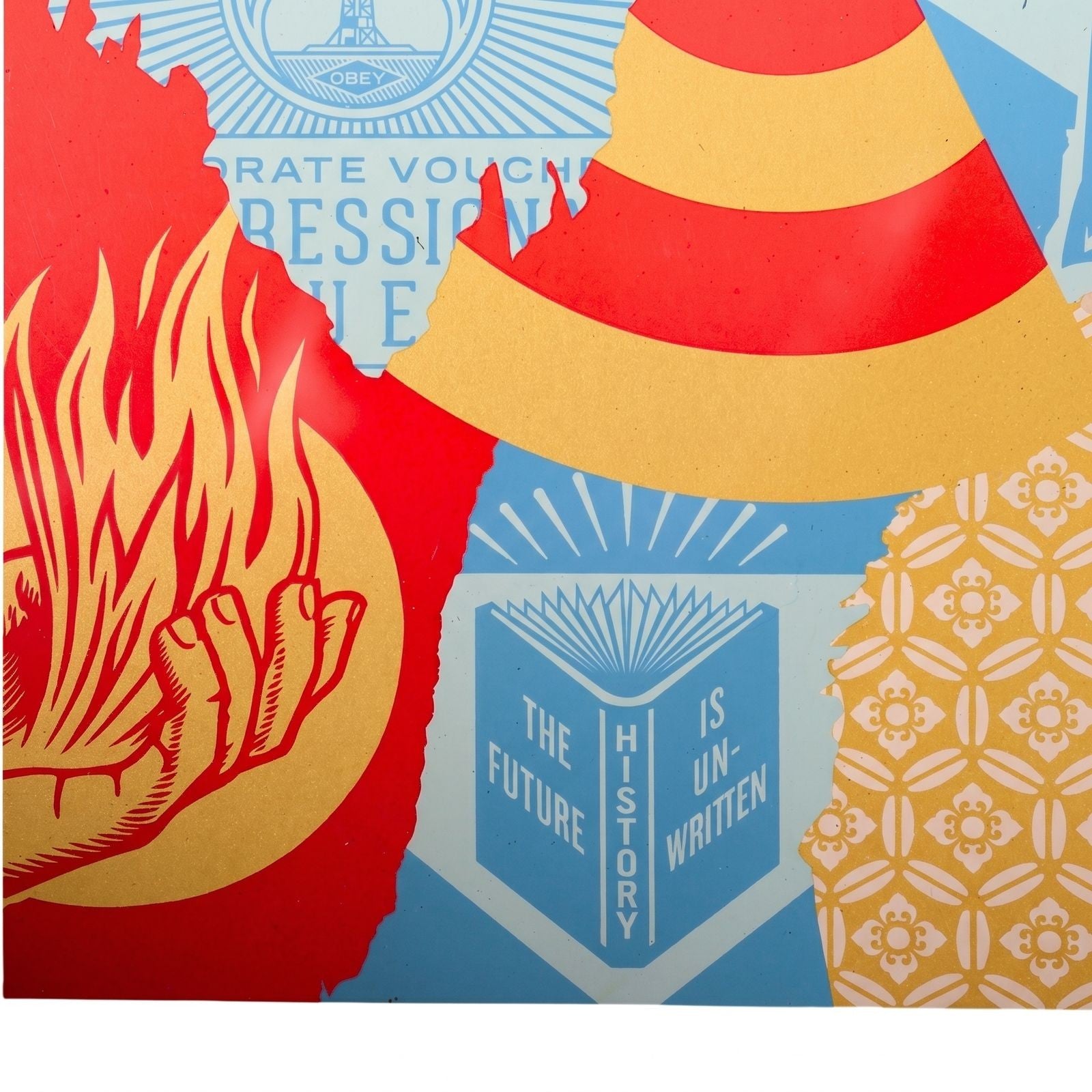 Shepard Fairey OBEY Factory Stacks Endless Power Screen Print S/N /350 2022