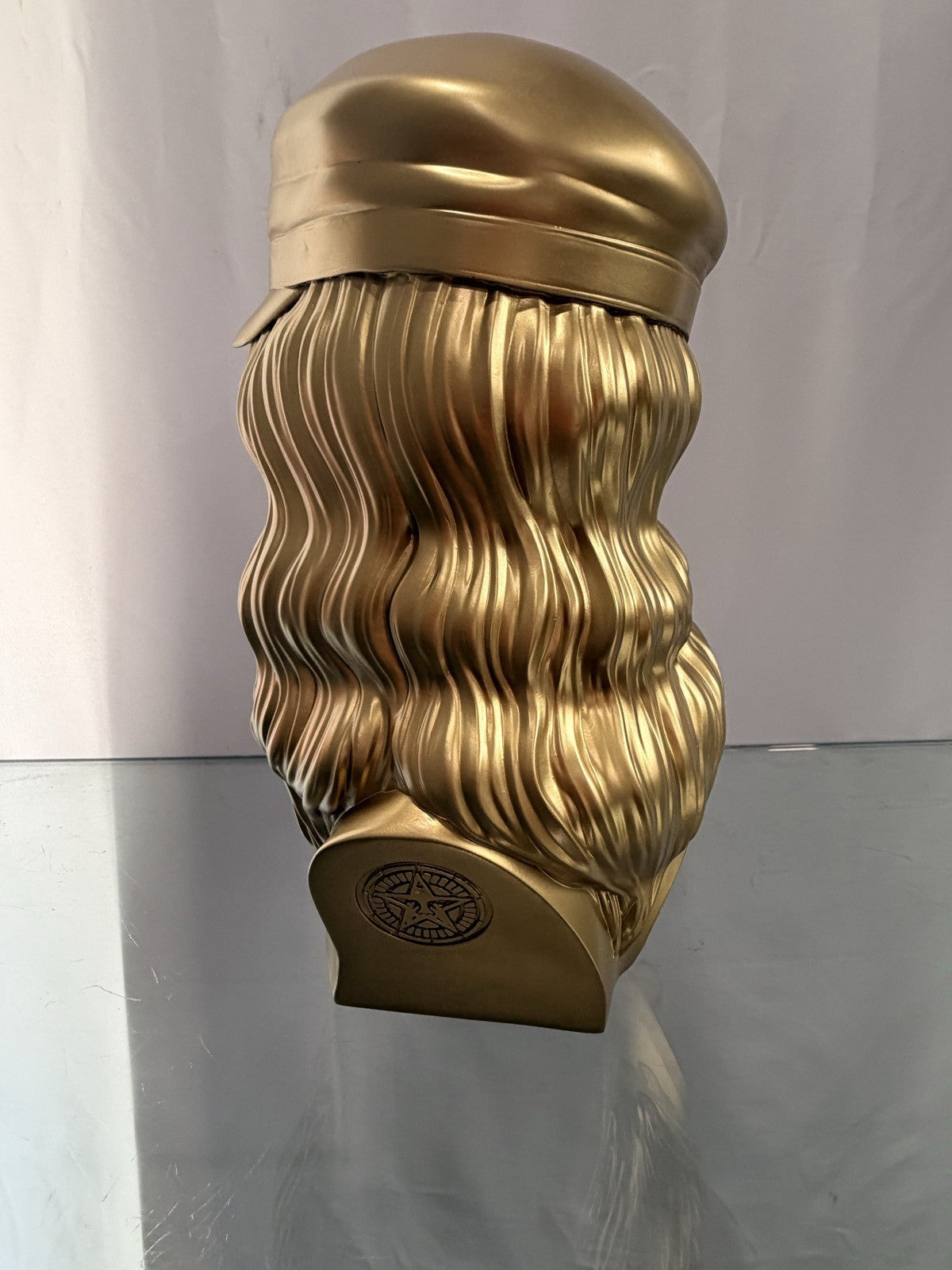 Shepard Fairey Fan the Flames Sculpture GOLD OBEY Beyond the Streets LE 250 NIB