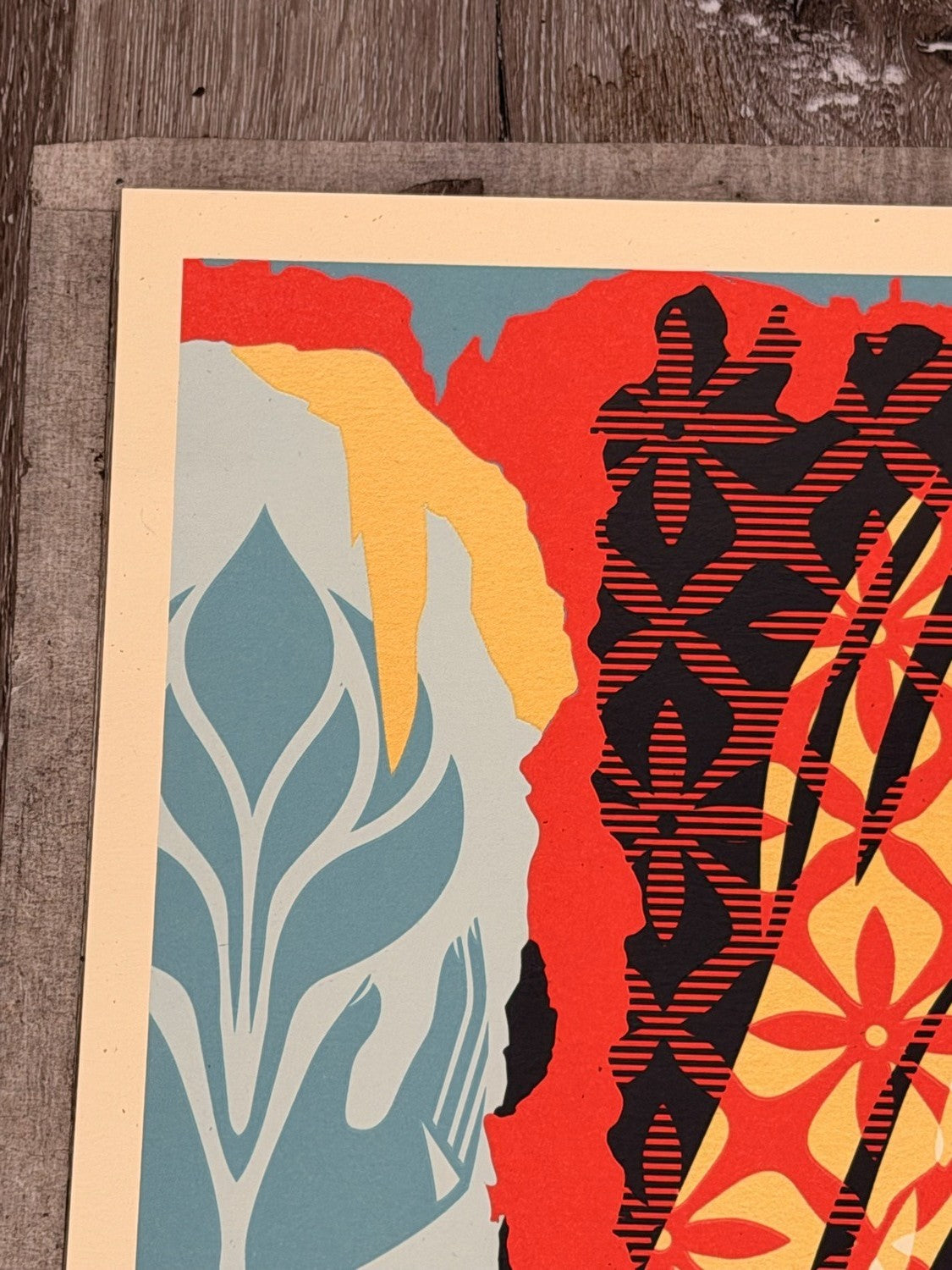 Shepard Fairey Fragile Cargo Signed Numbered Screen Print Obey Giant 357/450
