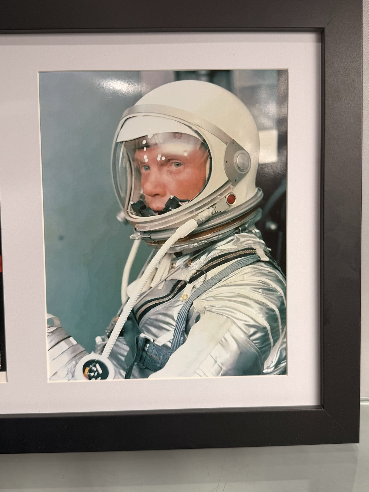 John Glenn Signed Autographed NASA Photo Display JSA Mercury Astronaut Framed