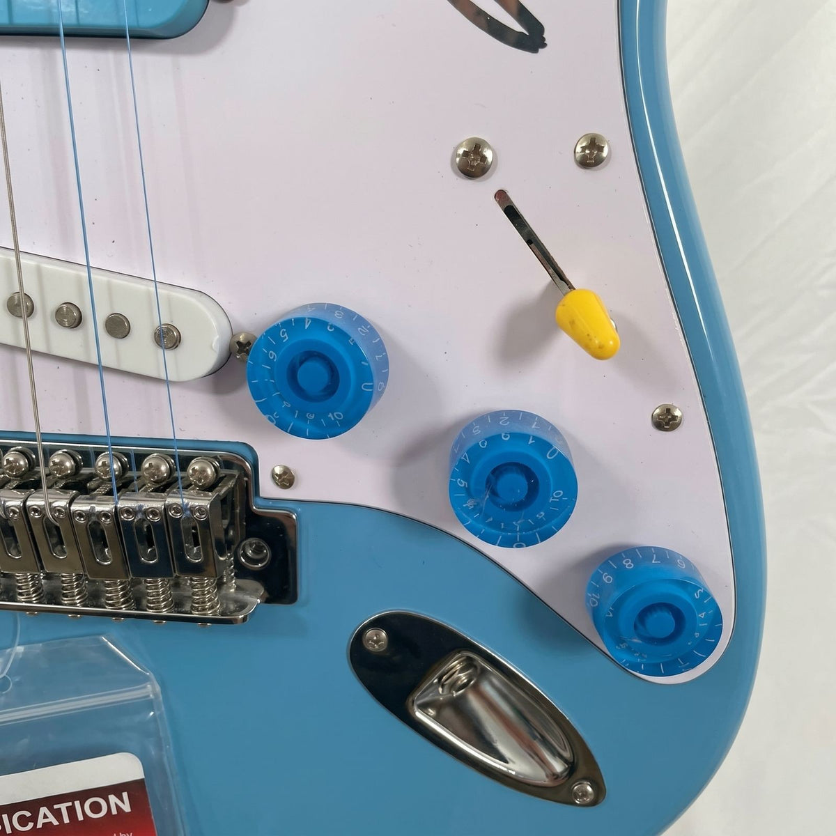 Jack Johnson — Surf Blue Stratocaster Guitar with