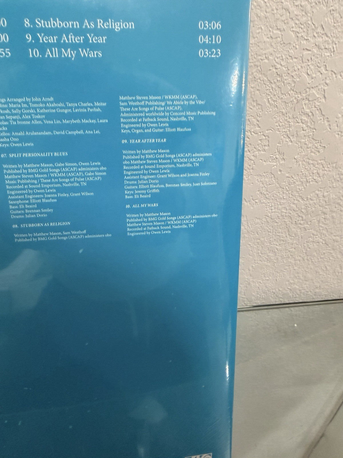 Matt Maeson Signed A Quiet and Harmless Living Sealed Vinyl LP Record