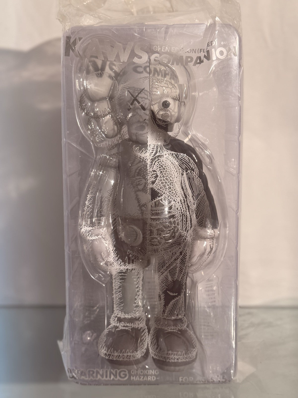 KAWS Companion Flayed Open Edition Grey Medicom Toy Dissected Sealed New Figure