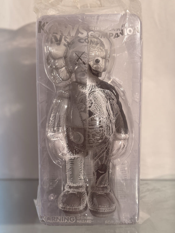 KAWS Companion Flayed Open Edition Grey Medicom Toy Dissected Sealed New Figure