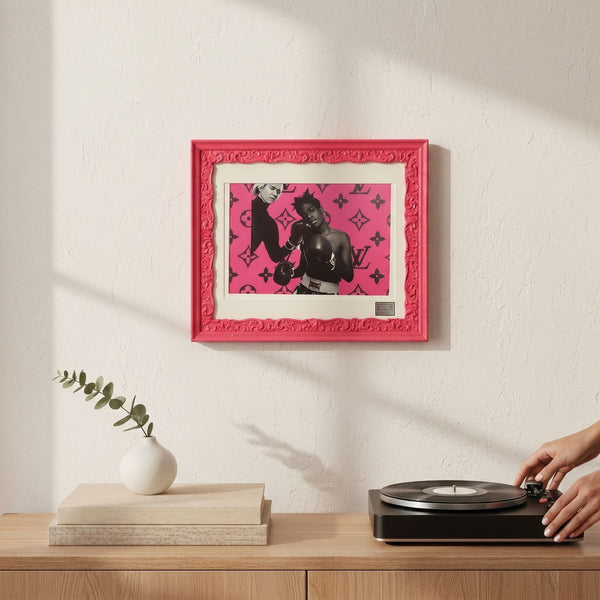 Death NYC — Andy Warhol Boxer Pink Louis Vuitton