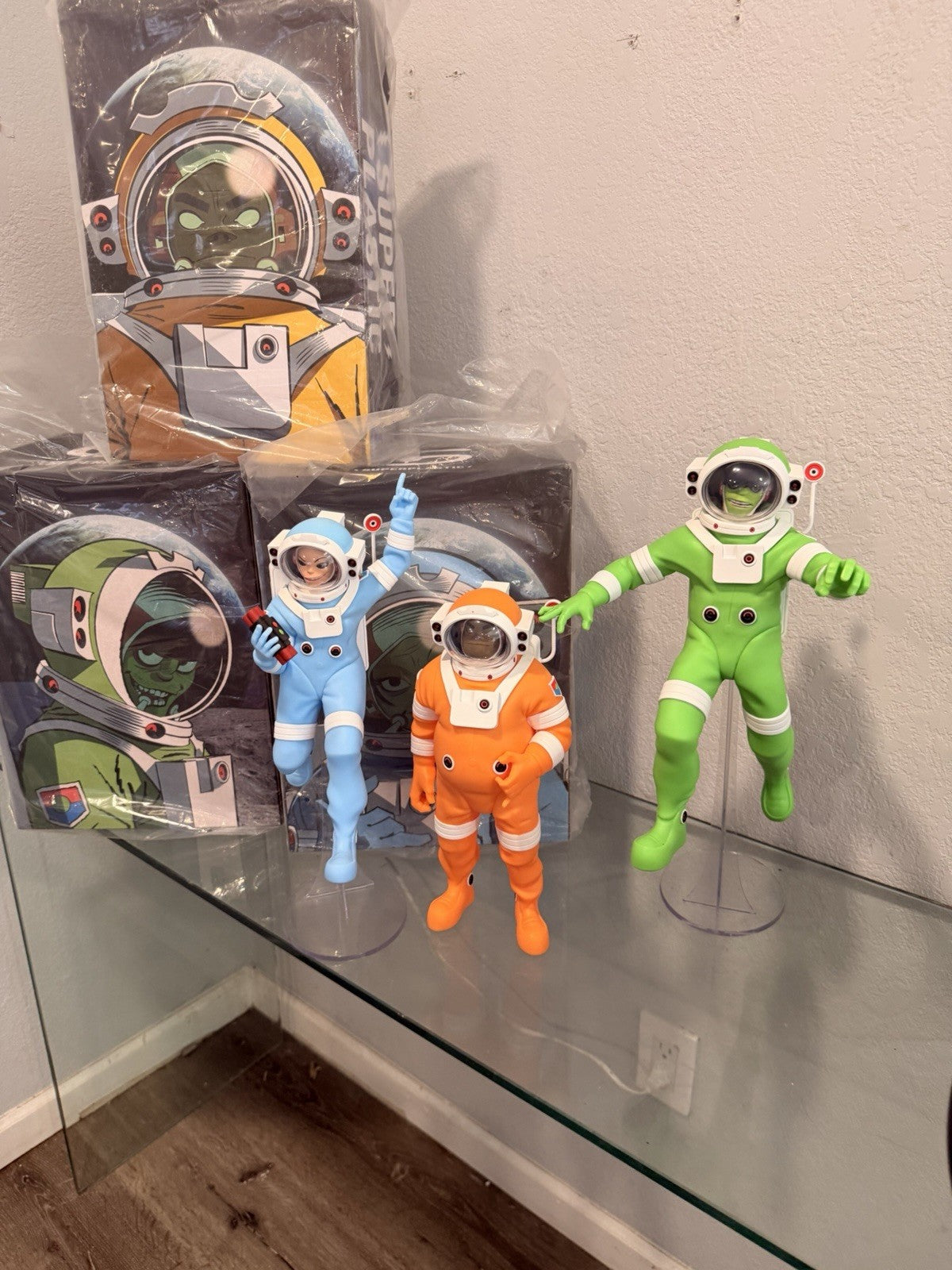 Superplastic x Gorillaz Limited Edition Astronaut Russel Vinyl Figure 12" NIB
