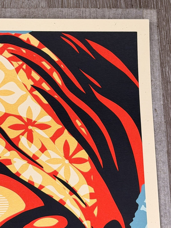 Shepard Fairey Fragile Cargo Signed Numbered Screen Print Obey Giant 357/450