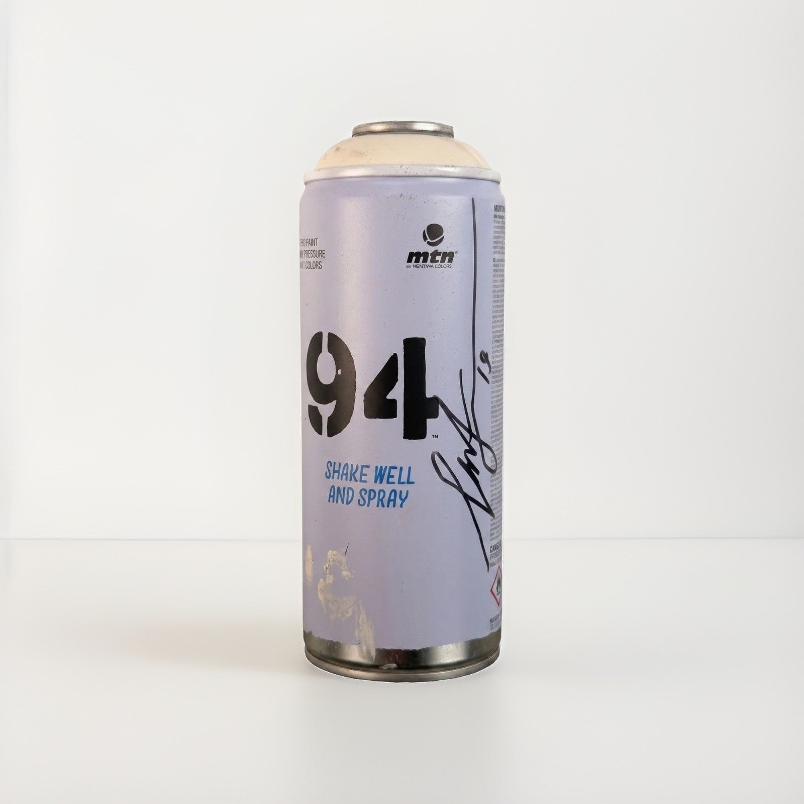 Shepard Fairey Hand-Signed MTN 94 Spray Can 2019 RARE Artist-Used Unique Item