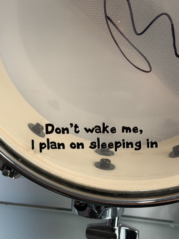 The Postal Service Dual Signed Evans M-80 Drumhead JSA A40371