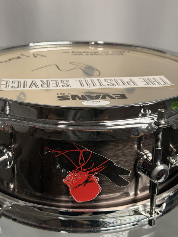 The Postal Service Dual Signed Evans M-80 Drumhead JSA A40371