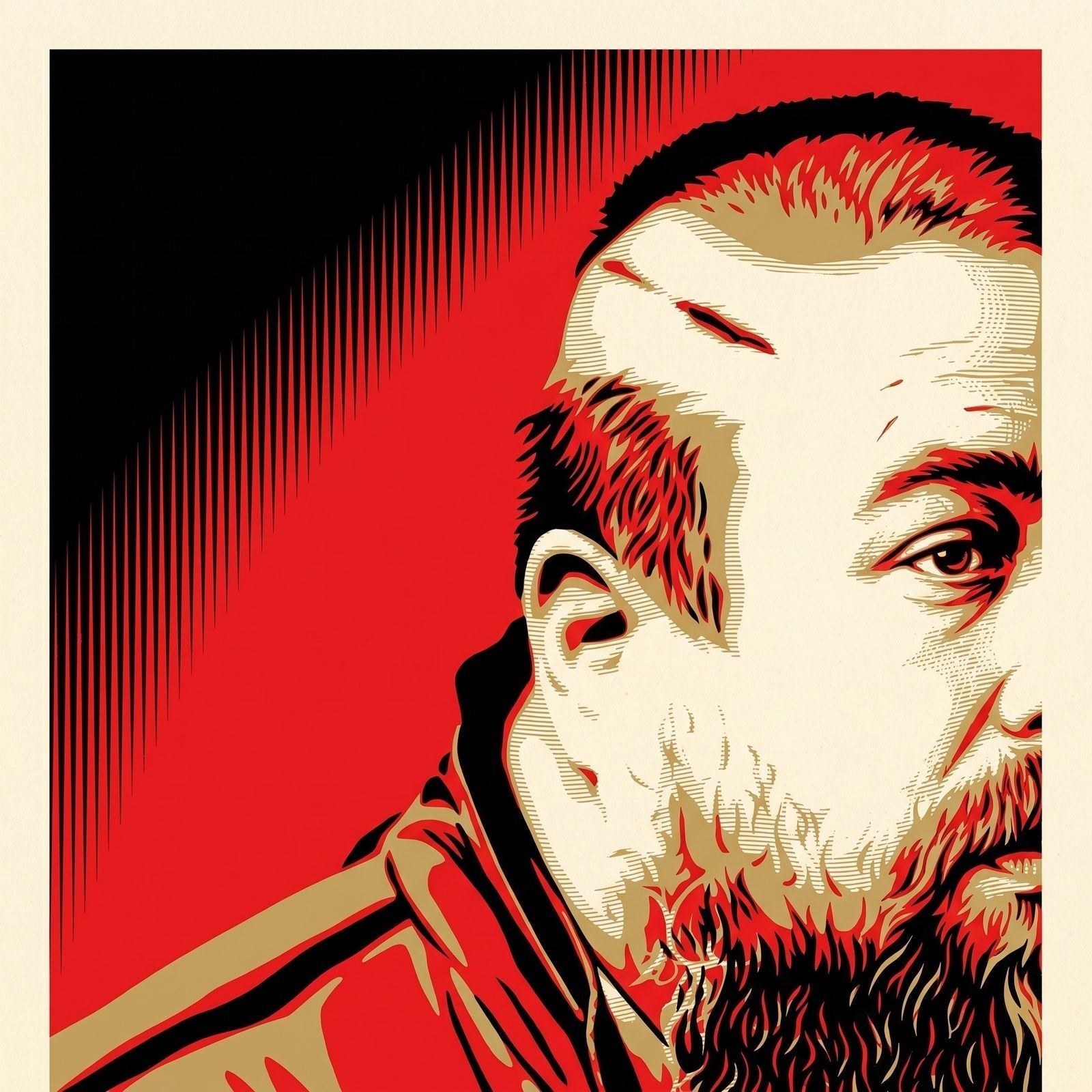 Shepard Fairey OBEY Ai Weiwei Cost of Expression 2014 Signed /375 Screen Print