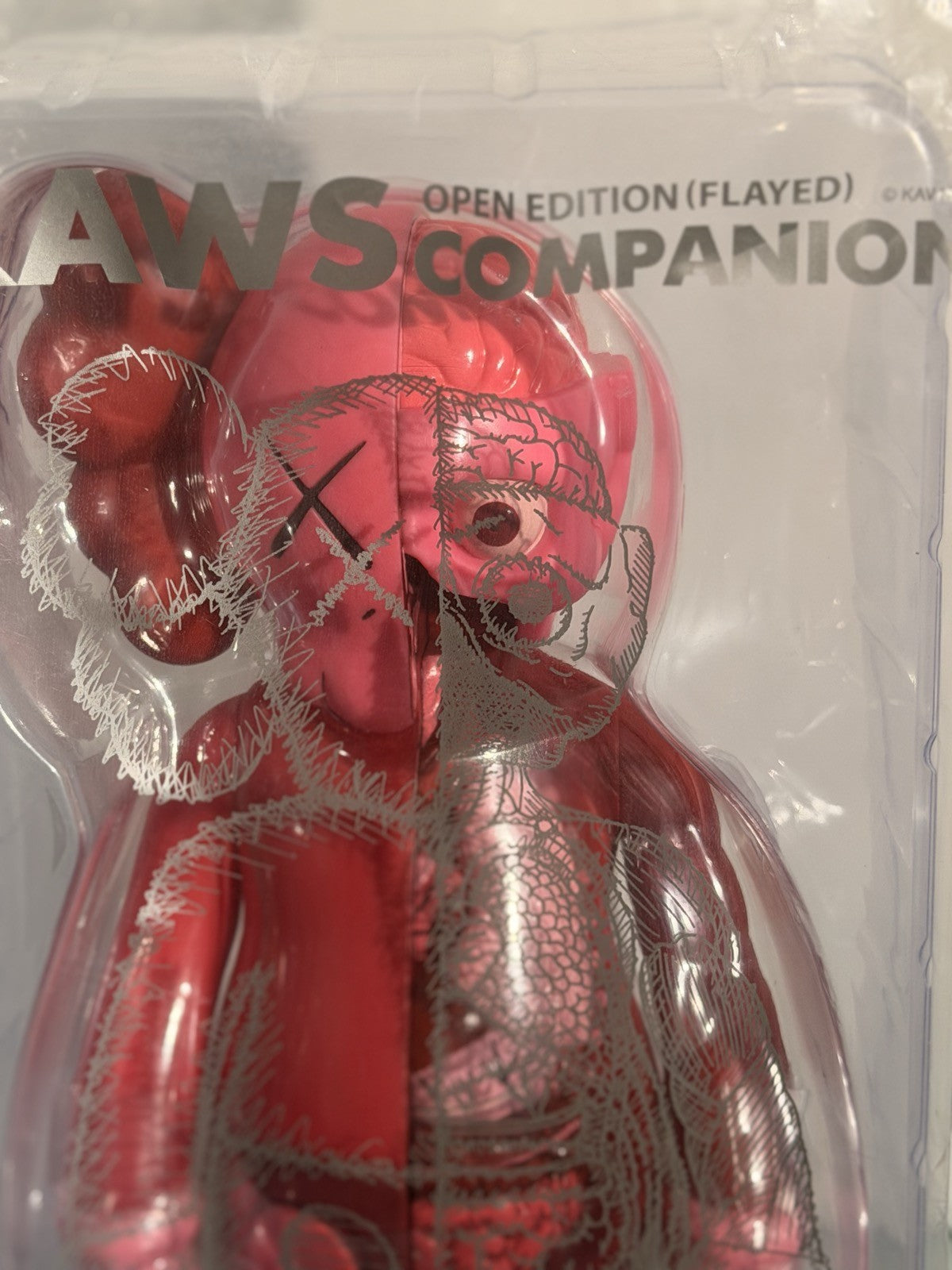 KAWS Companion Flayed Open Edition Blush Medicom Toy Dissected Sealed New Figure