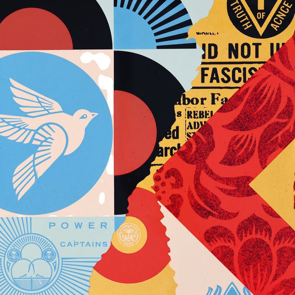Shepard Fairey OBEY Factory Stacks Endless Power Screen Print S/N /350 2022