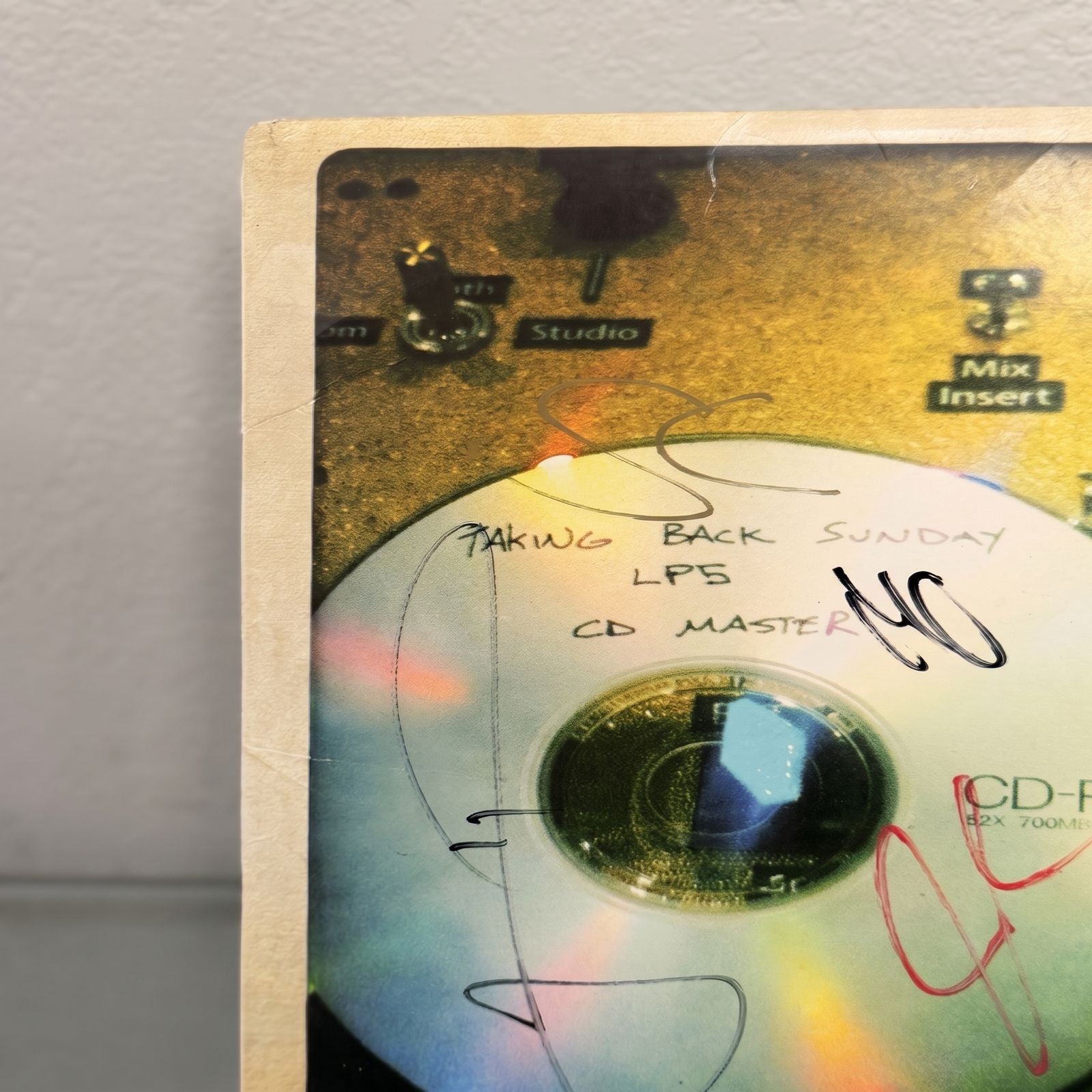 Taking Back Sunday Signed 10-Piece Art Set with JSA LOA - Full Band Collectible