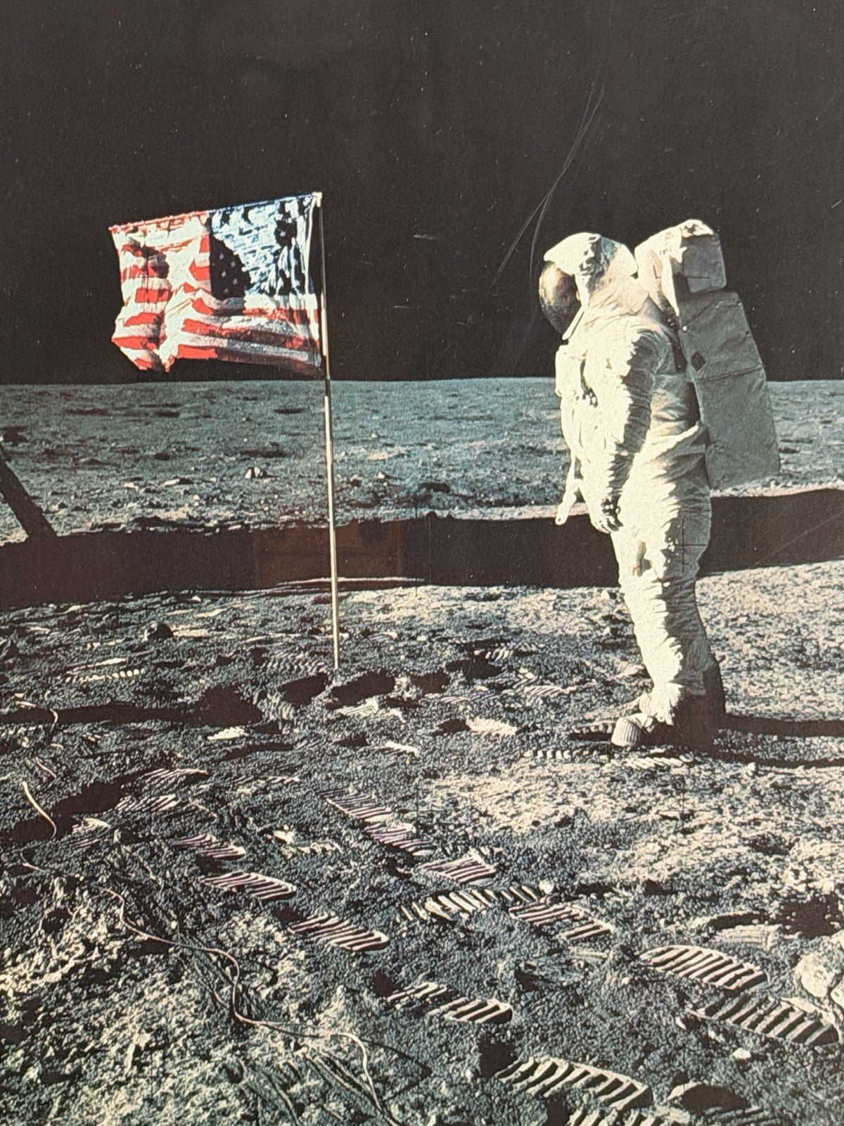 BUZZ ALDRIN APOLLO 11  TRANQUILITY FRAMED AUTOGRAPH - ZARELLI SPACE COA