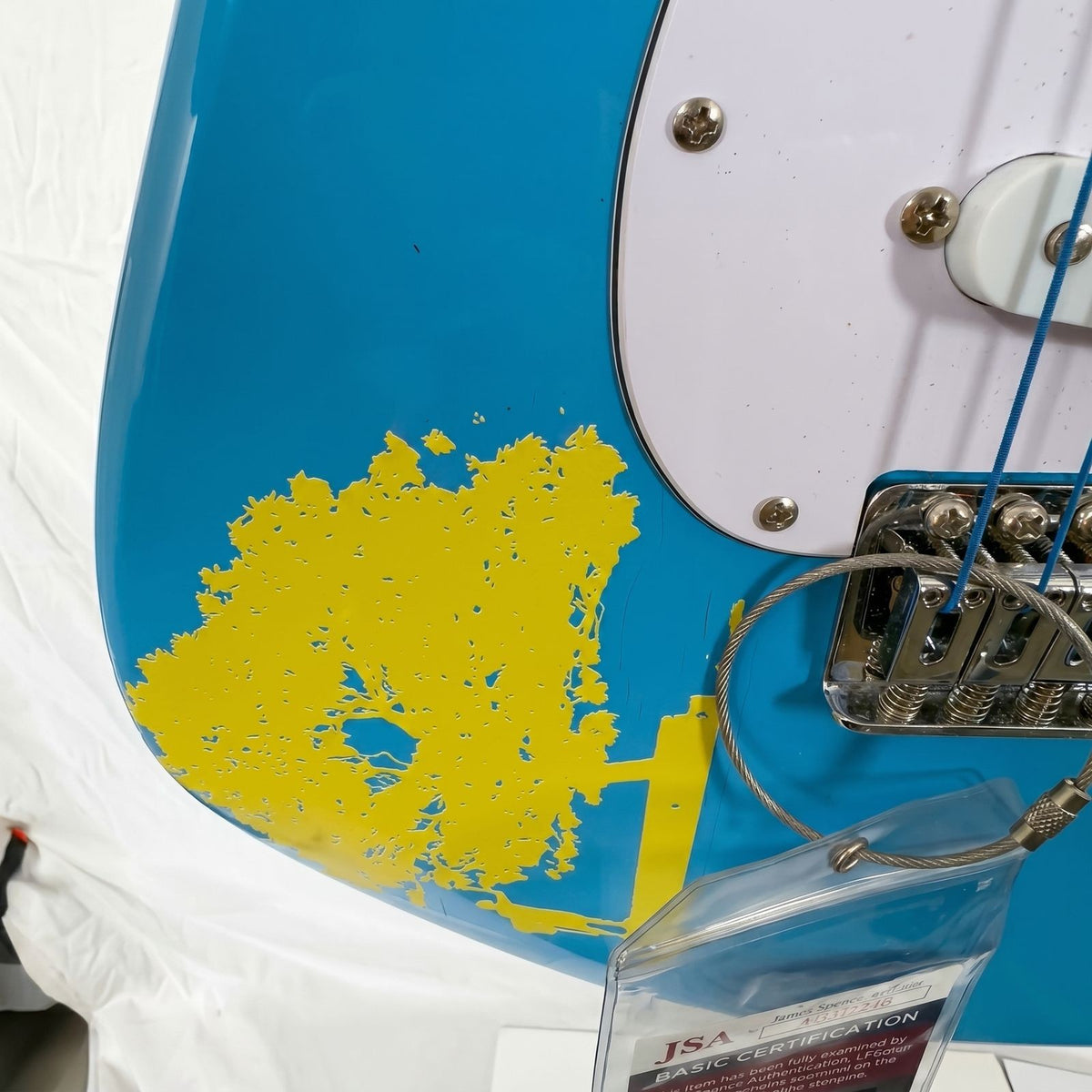Jack Johnson — Surf Blue Stratocaster Guitar with