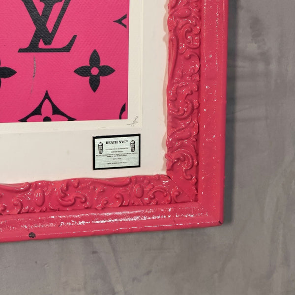Death NYC — Andy Warhol Boxer Pink Louis Vuitton